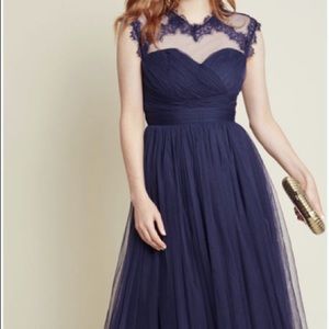 Blue Tulle ModCloth Dress! Plus Size 2X